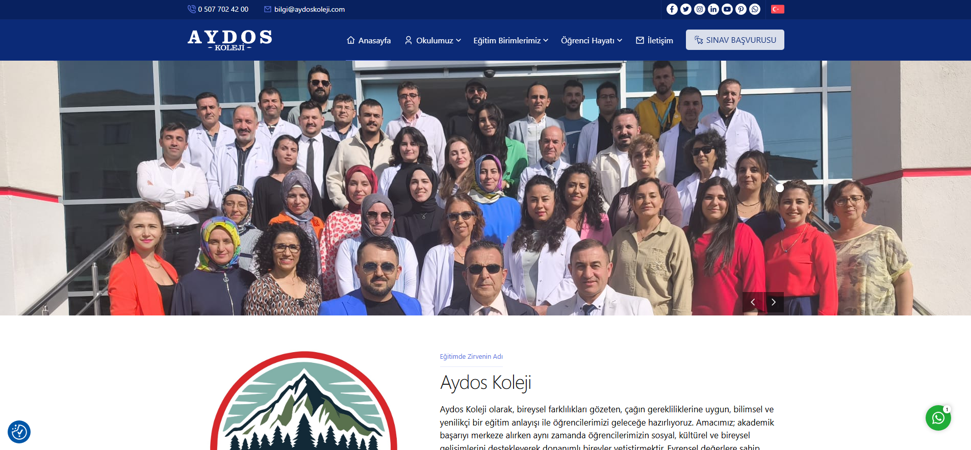 Aydos Koleji Eğitim Portalı