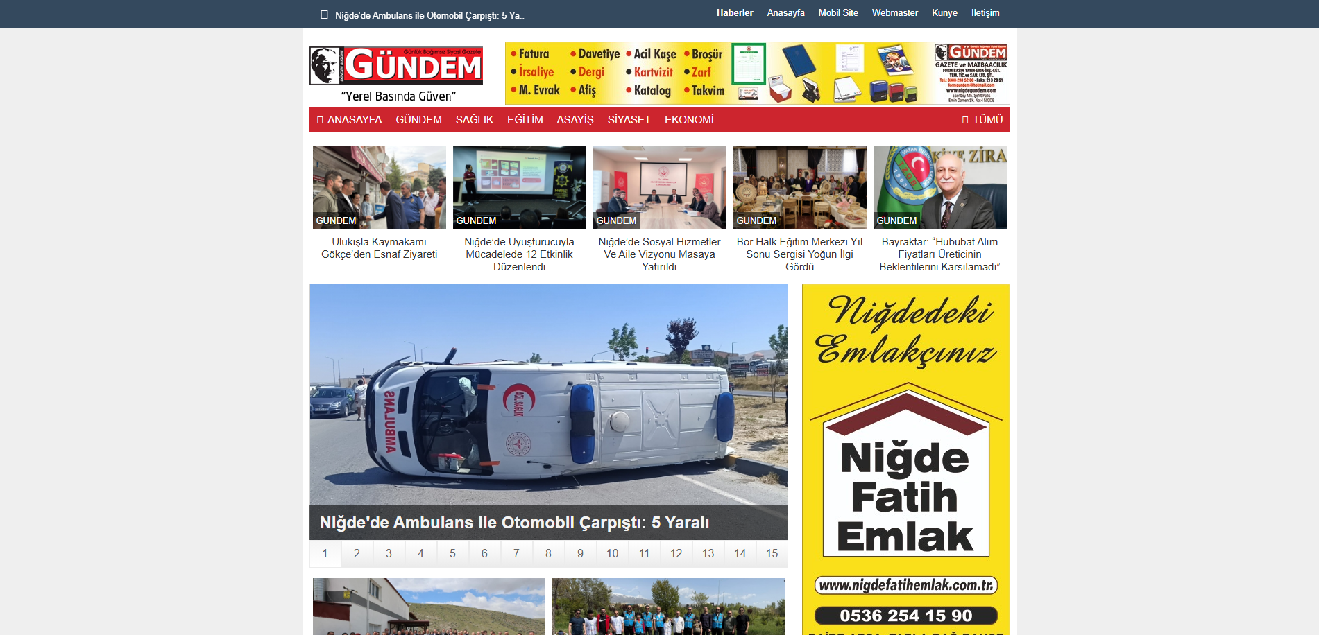 Niğde Gündem Dijital Haber Portalı