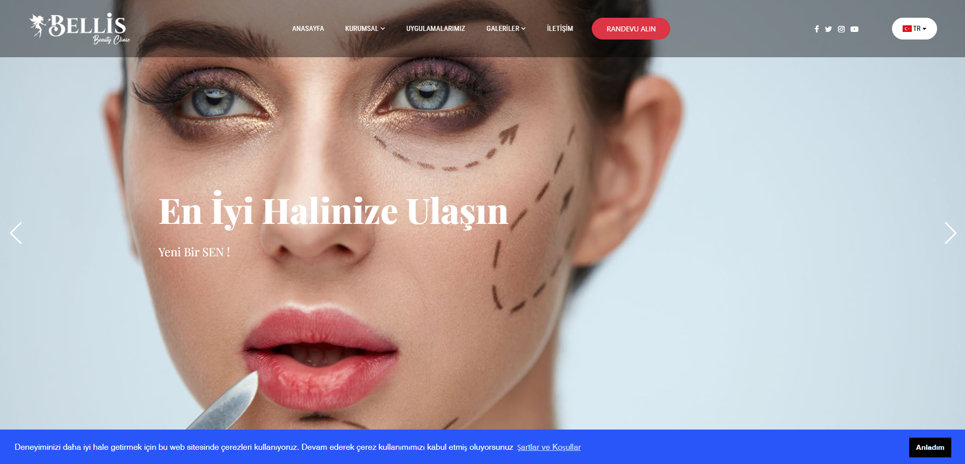 Bellis Güzellik Randevu ve Hizmet Paneli